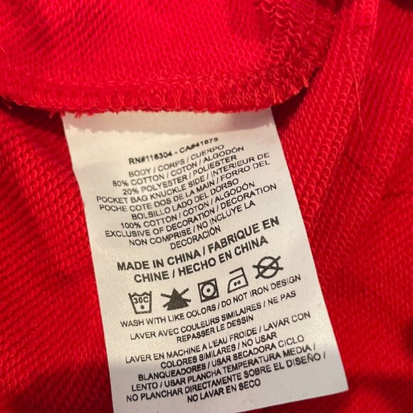 NWT Converse Shorts Red Medium Knit Comfy Casual Athletic Retro Classic $60 NEW - Picture 6 of 9